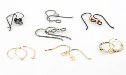 hypoallergenic earwires for earrings
