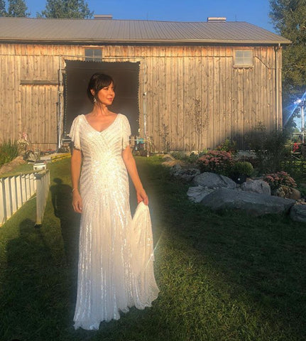 Cassie The Good Witch wedding gown