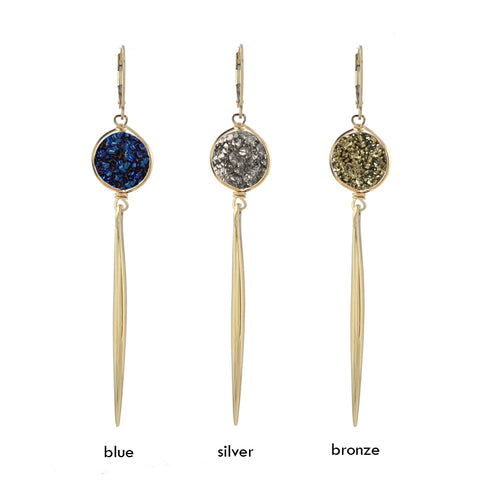 Druzy Earrings