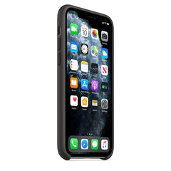 Apple Silicon Case Black for iPhone 11 Pro