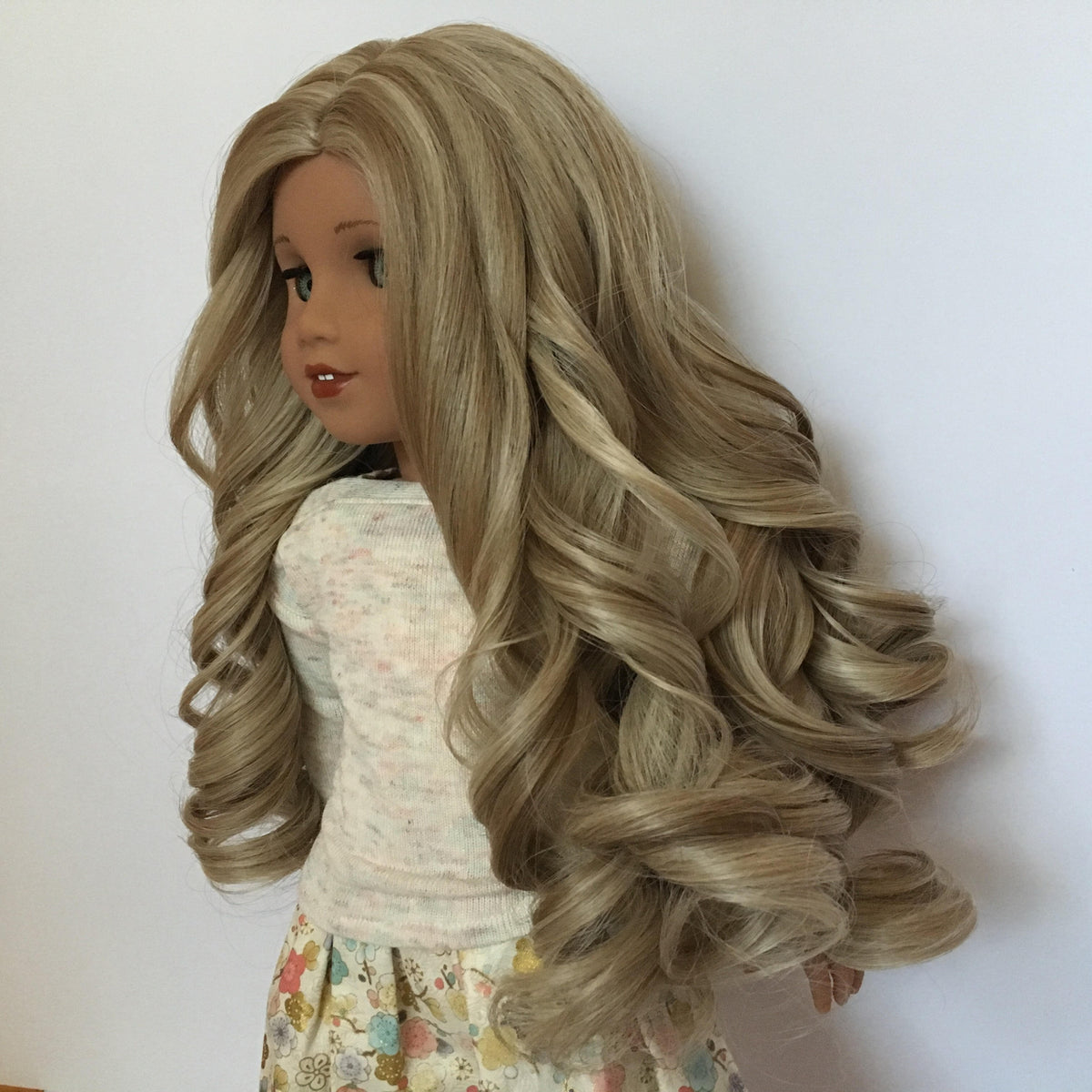 girls brown wig