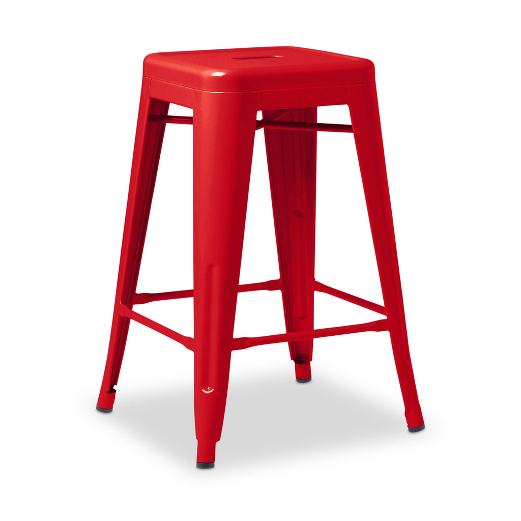 red metal bar stools 24 inch