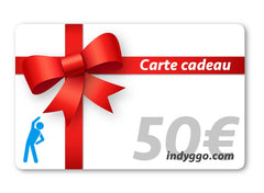 Carte cadeau INDYGGO - 50€