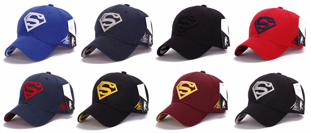 Casquette SUPER.MAN pour homme et femme disponible en plusieurs couleurs