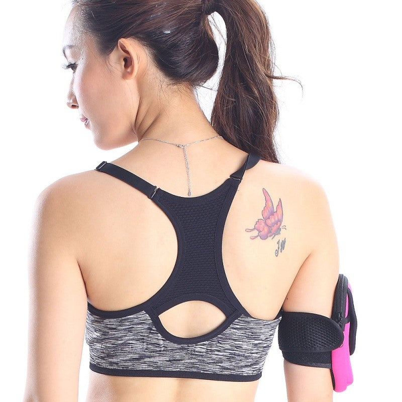 Brassière sport COOL.SWEAT composé de tissu respirant