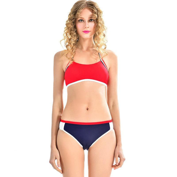 Maillot de natation 2 pièces OLYMPIC.SWIM pour femme à séchage rapide