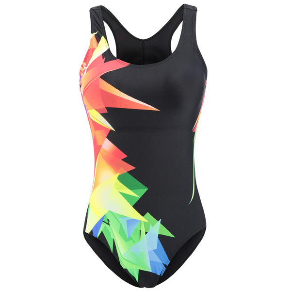 Maillot de bain 1 pièce 3D.SWIM noir pour femme