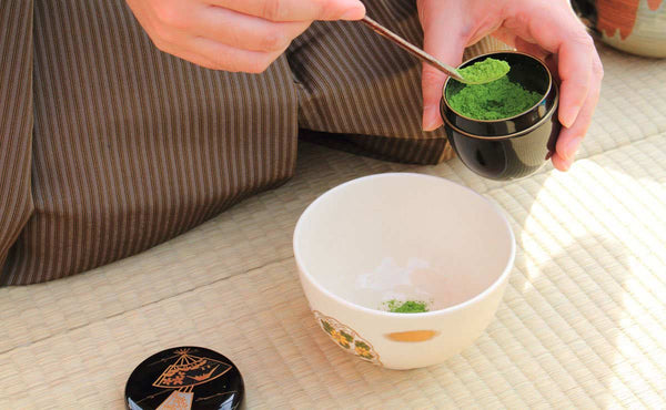 traditional matcha green tea ceremony