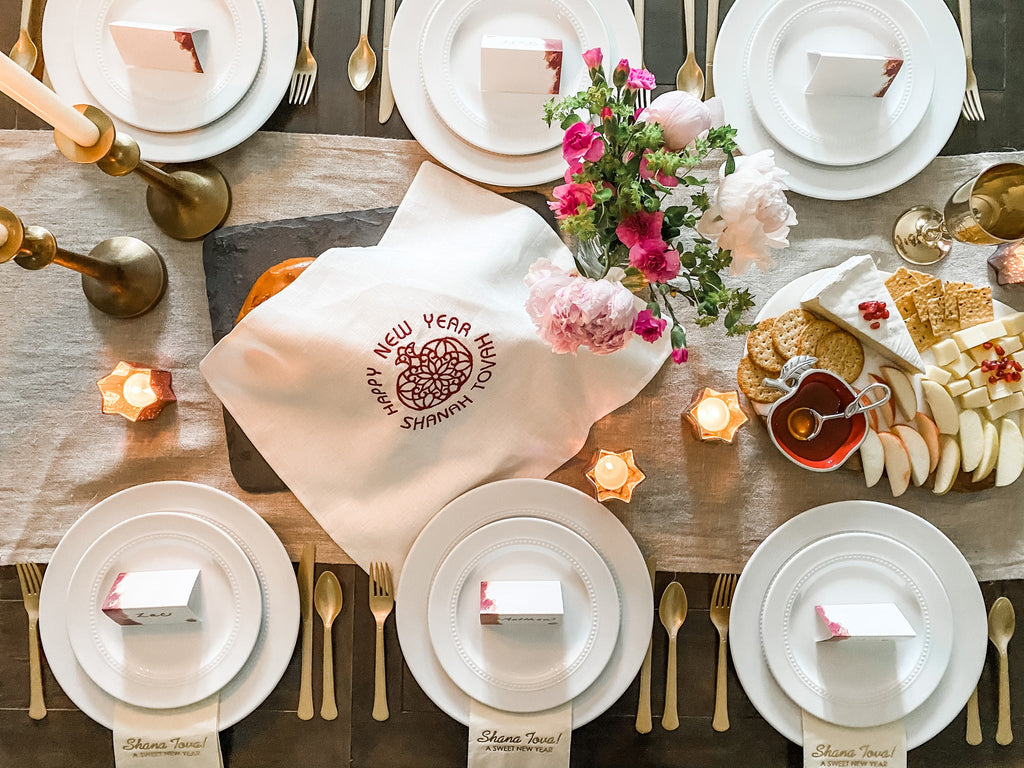 Rosh Hashanah Tablescape- Peace Love Light Shop