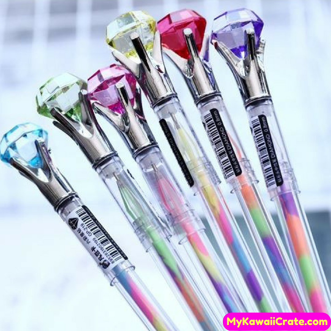 multicolor gel ink pens
