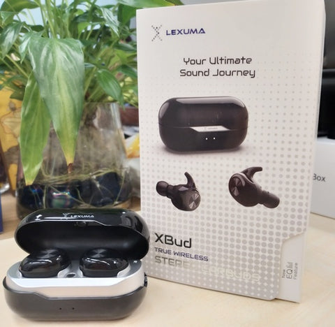 GadgetiCloud Lexuma XBud true wireless bluetooth earbuds earphones headphones music 辣數碼 真無線藍牙耳機 藍牙  