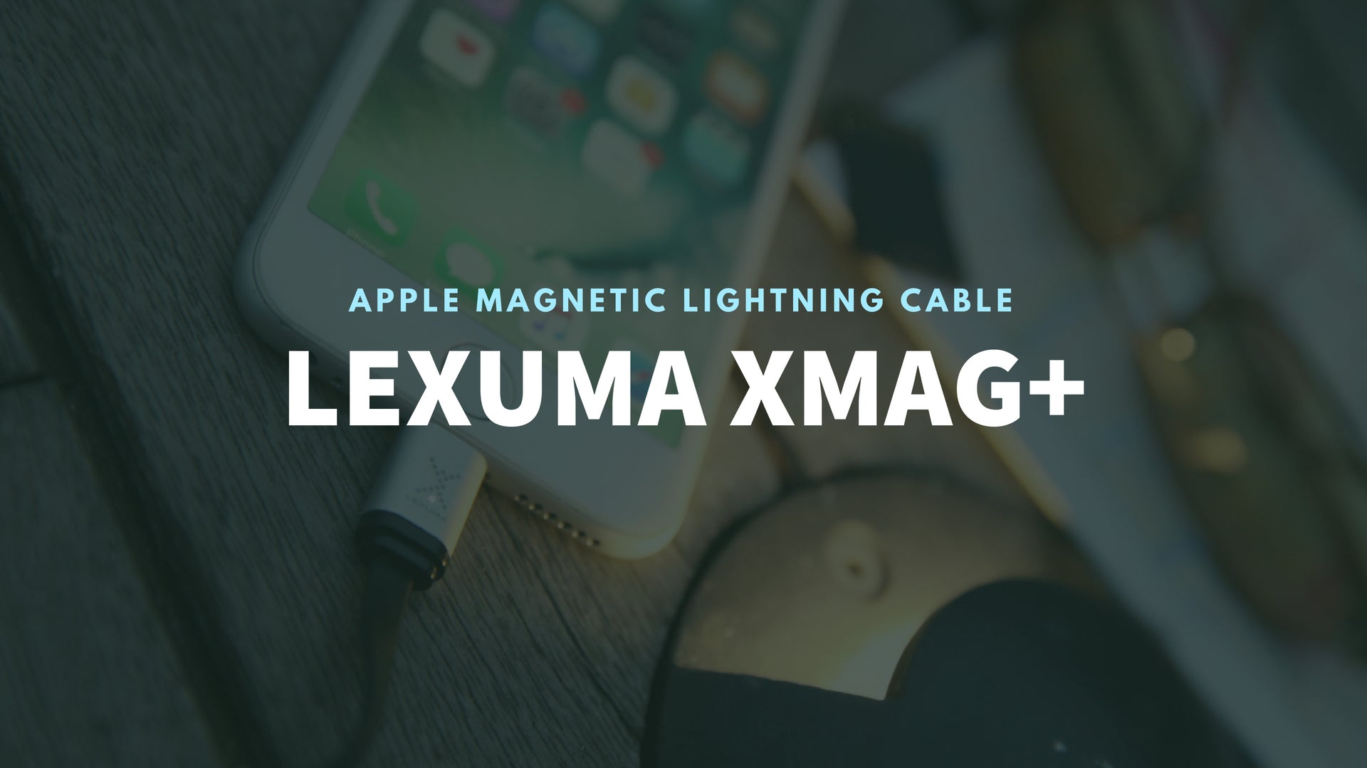 iMartCity Lexuma 辣數碼 XMag Magnetic Charging Cable lightning cable