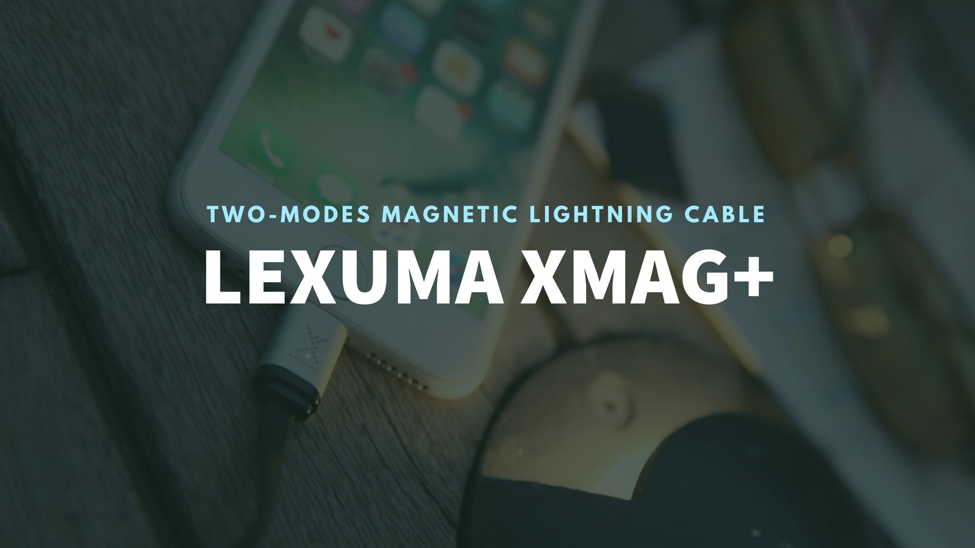 GadgetiCloud Lexuma 辣數碼 XMAG Plus XMAG-LC-Plus – Magnetic Lightning Cable COMBO discount package (For Apple Devices) - GadgetiCloud Dual Charging Modes Lightning USB Cable Mobile accessories for iPhone 磁吸充電線 iphone 充電線 xs max