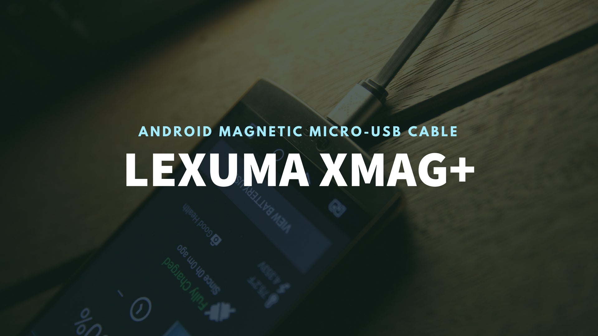  Lexuma 辣數碼 XMag Magnetic Charging Cable micro-usb cabl