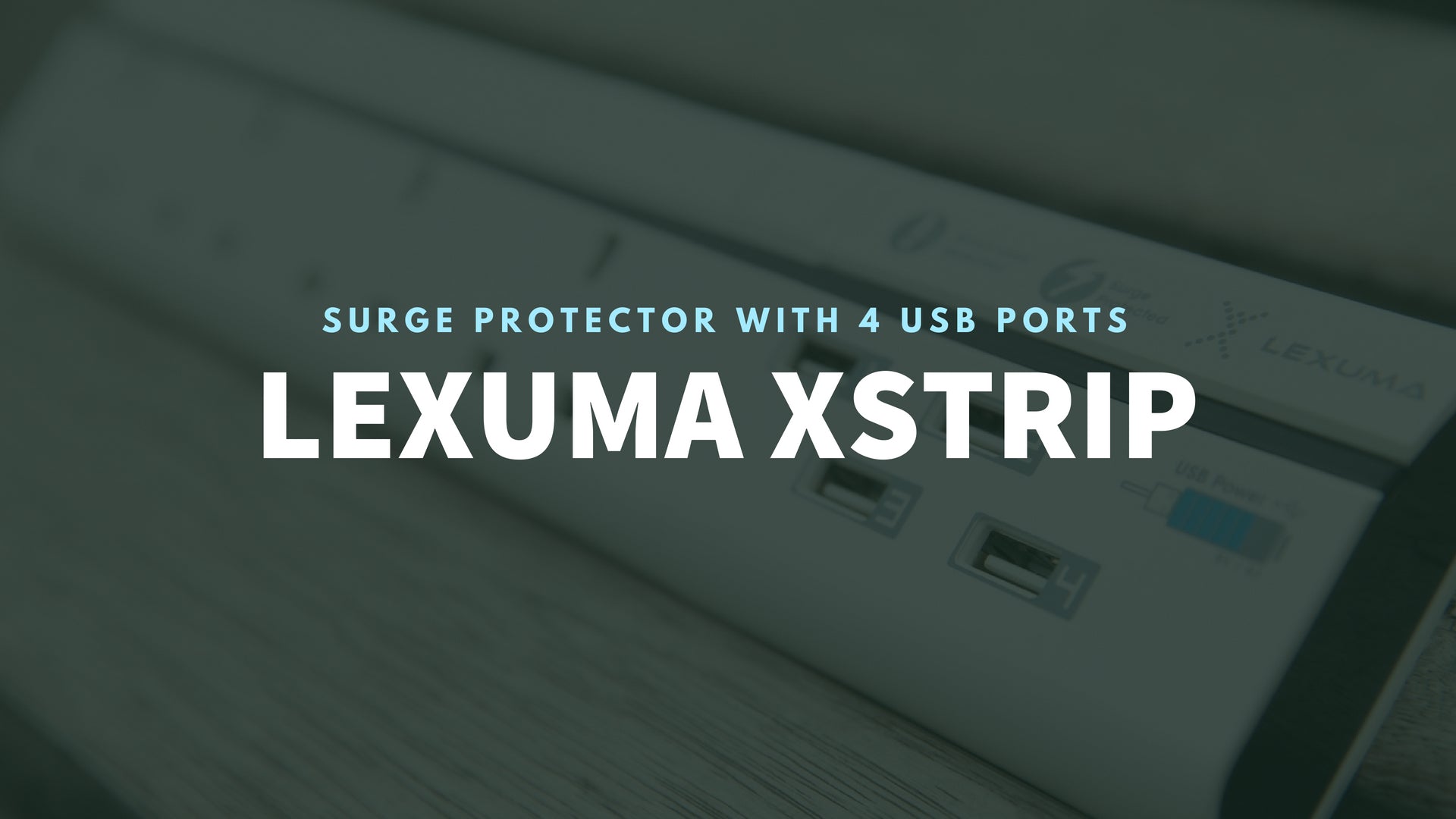 辣數碼 Lexuma XStrip XPS-S1440 4 socket Gang Surge Protected Power Strip with Smart IC USB Charging Ports universal power strip best smart argos travel extension lead 6 socket energy saving plug energy saving best energy saving worth it stand by electricity smart strip homekit strip lgc3 smartthings argos travel power strip vs extension cord review