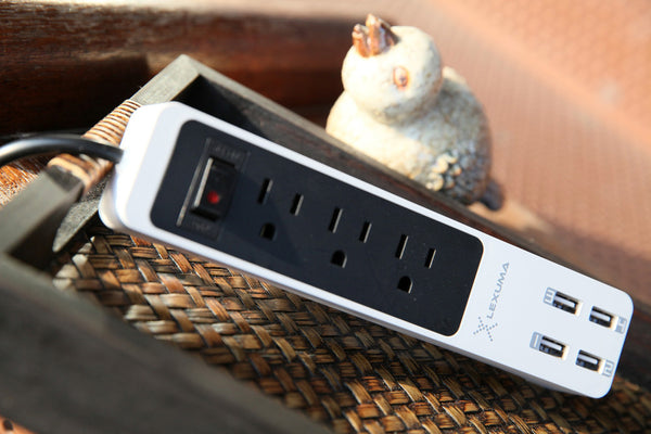 GadgetiCloud Lexuma 辣數碼 XStrip USB Power Strip Travel Charging Portable