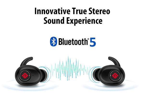 Geekee True Wireless In-Ear Bluetooth IPX5 Sports Earbuds gadgeticloud bluetooth 5.0