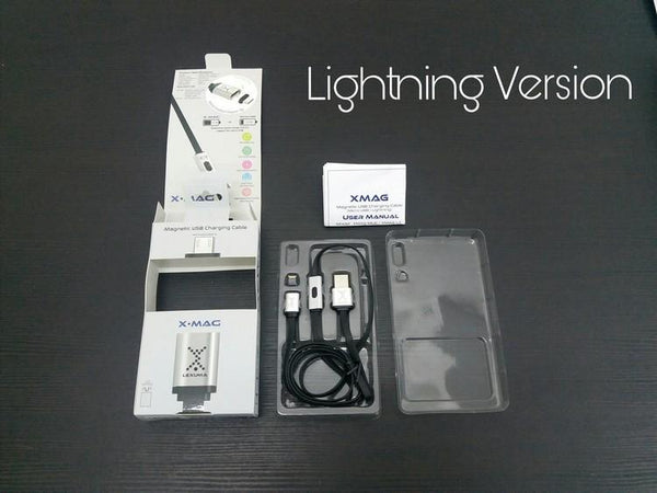 GadgetiCloud Lexuma 辣數碼 XMag Magnetic Charging Cable lightning micro-usb cable lightning version