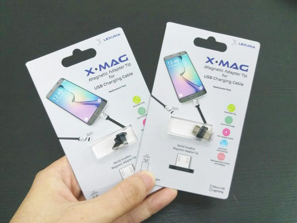 GadgetiCloud Lexuma 辣數碼 XMag Magnetic Charging Cable lightning micro-usb cable package specifications