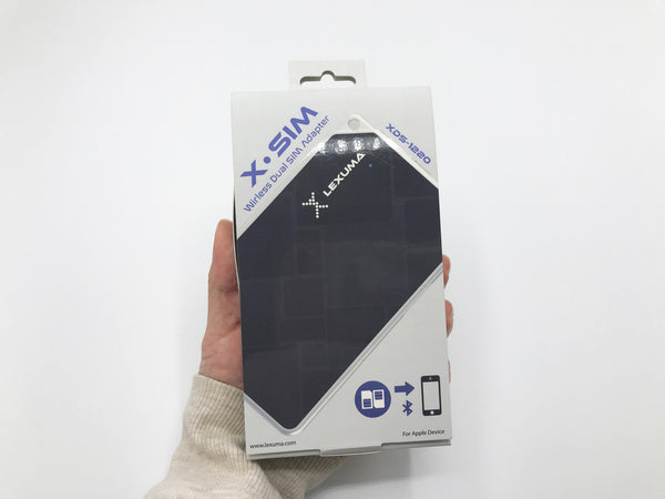 GadgetiCloud Lexuma 辣數碼 XSIM iPhone Dual SIM Adapter package content