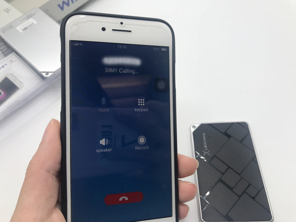 GadgetiCloud Lexuma 辣數碼 XSIM iPhone Dual SIM Adapter how to call with simplus