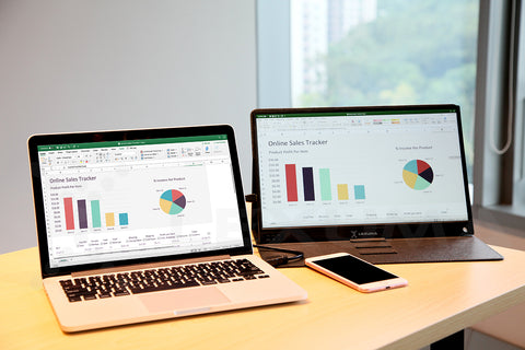 Lexuma-Xscreen-portable-Monitor-Excel-for-work