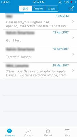 How to sent messages on XSim