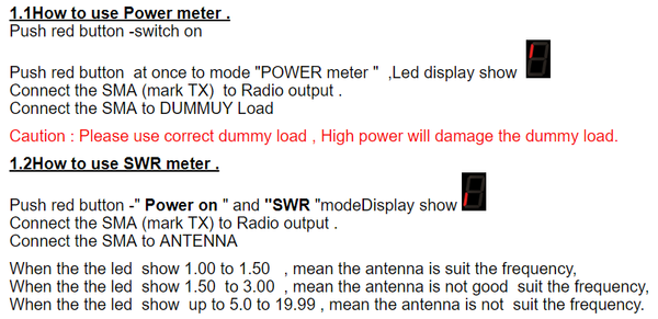 SURECOM SW33 mark II VHF UHF 100W POWER & S.W.R. METER 409 shop