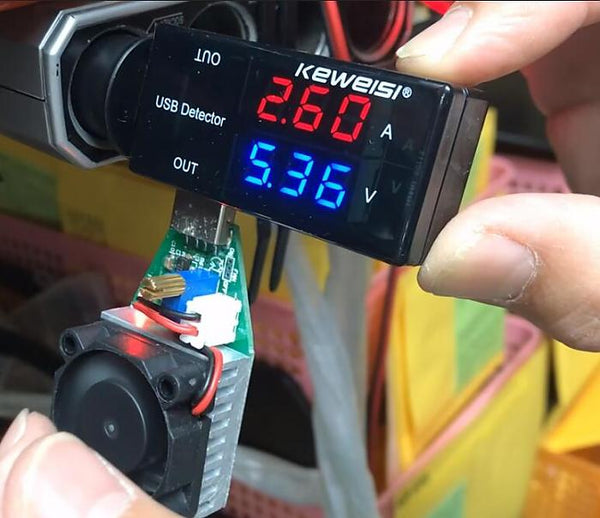 USB Interface Discharge battery test capacity fan adjustable current 15w 409 shop
