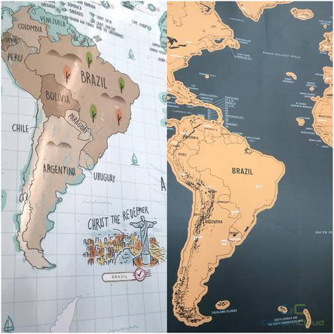 GadgetiCloud scratch map comparison