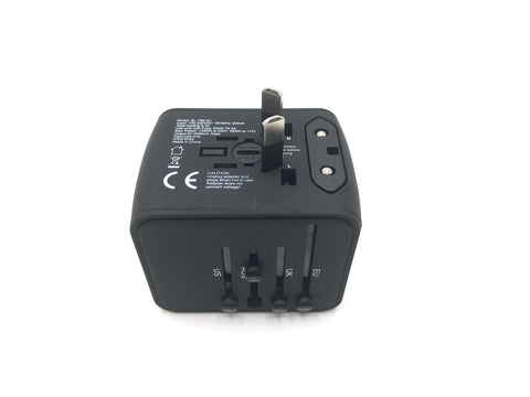 Travel with All in One Universal Travel Adapter - Plus 4 USB Ports au plug for travels