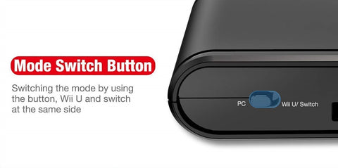 Gamecube Controller Adapter for Wii U, Nintendo Switch, PC Lexuma