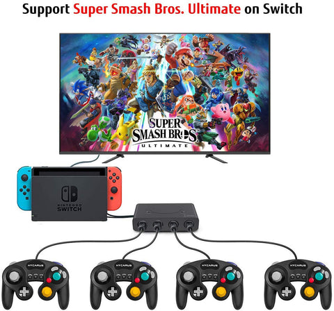 why we need GameCube Controller and GameCube Adapter - GadgetiCloud switch set up
