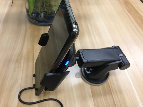 Qi wireless charging - GadgetiCloud blog lexuma car mount automatic infrared sensing