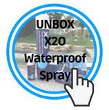 X2O waterproof spray unboxing tour