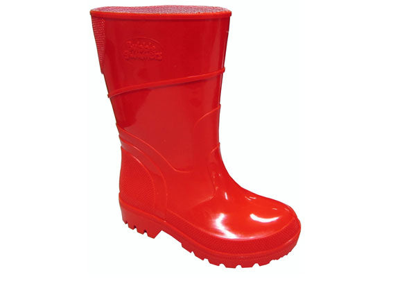 red gumboots