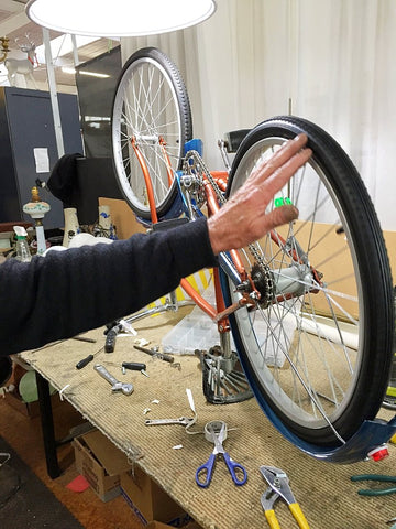 vintage bike restoration making ride-worthy