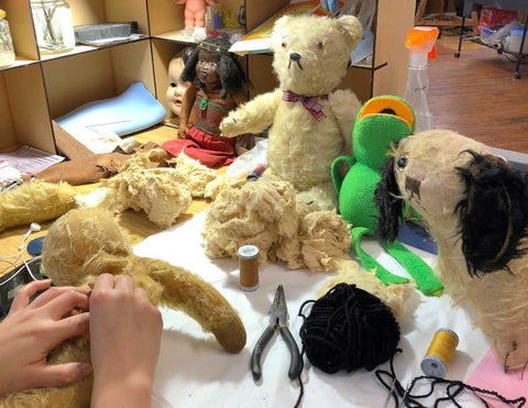 teddy bear and soft toy restoration