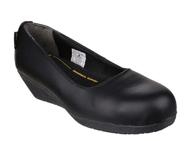 heeled safety shoes