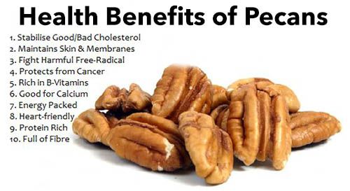 Pecans Health Information