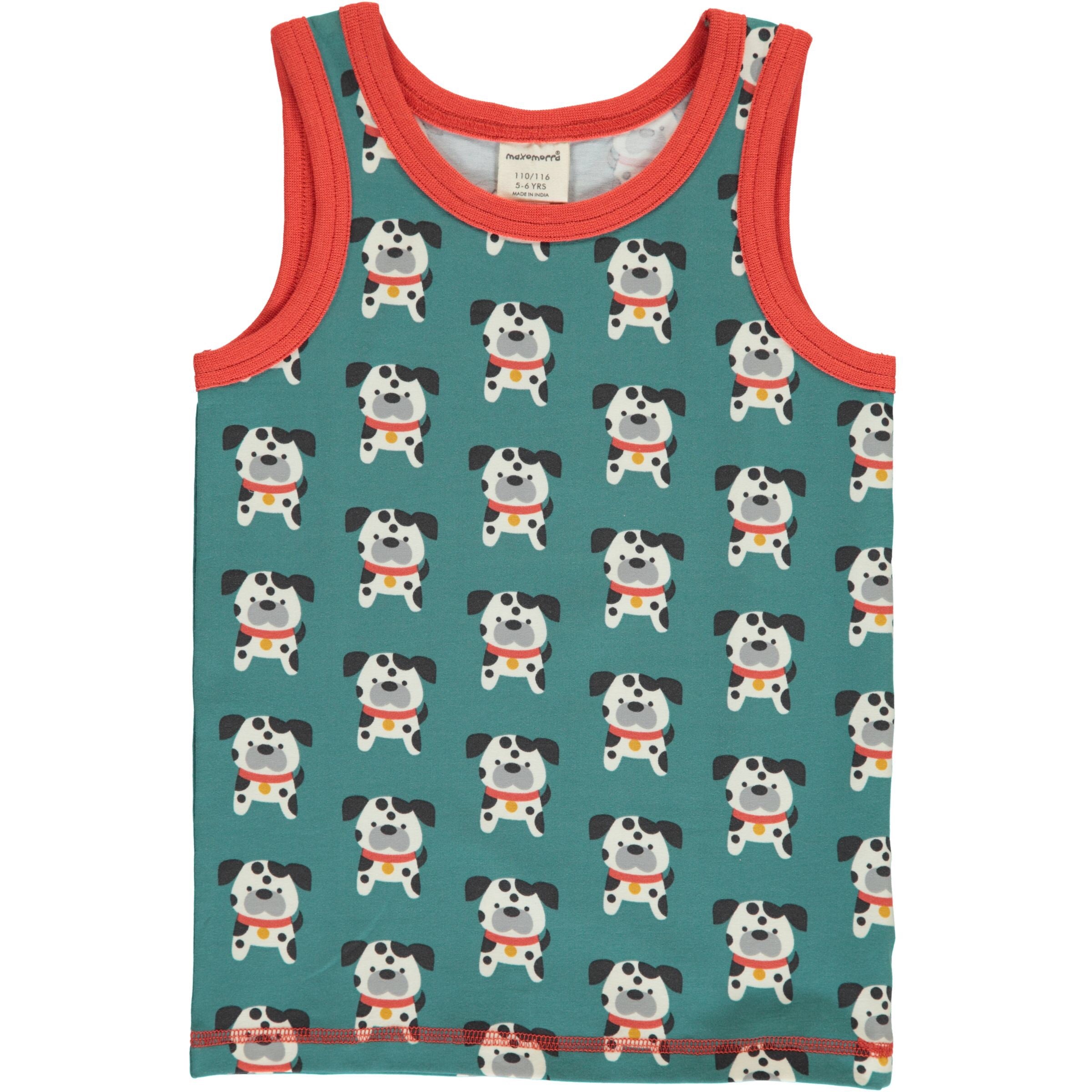 Maxomorra Tanktop Dalmatian Buddy - little-tiger-togs