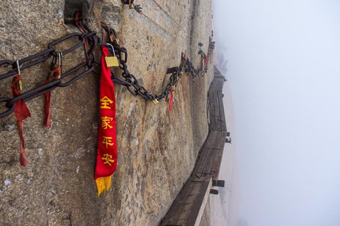 Mont Hua Shan, Chine