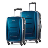 Samsonite Winfield 2 Hardside Luggage with Spinner Wheels, Deep Blue, 2-Piece Set (20/24)
