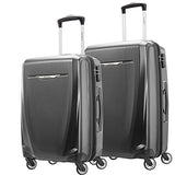 Samsonite Winfield 3 DLX Hardside Expandable Luggage with Spinners, Graphite Grey, 2-Piece Set (20/25)