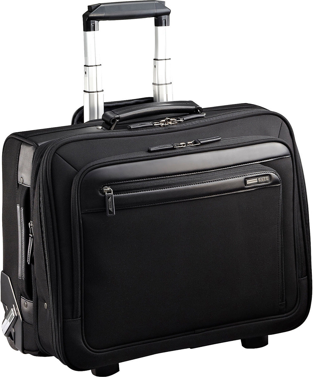 Zero Halliburton Profile 17 Wheeled Nylon Business Case in Black-