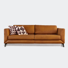 Sofa en cuero Jansen