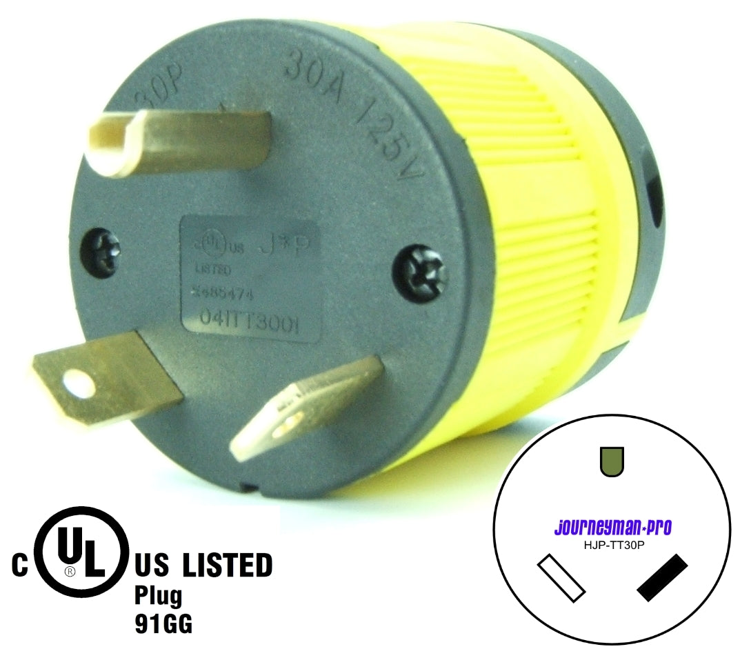 Nema Tt 30p Cord Plug Journeyman Pro