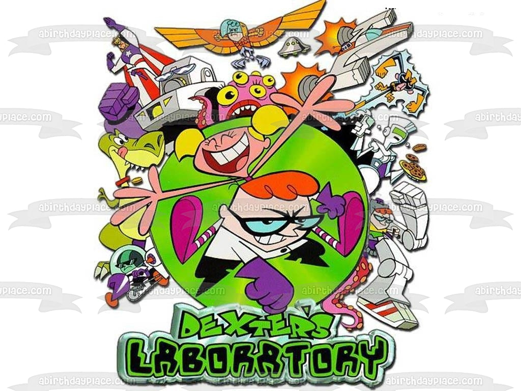 Dexters Laboratory Cartoon Network TV Show Poster Dee Dee Edible Cake – A  Birthday Place