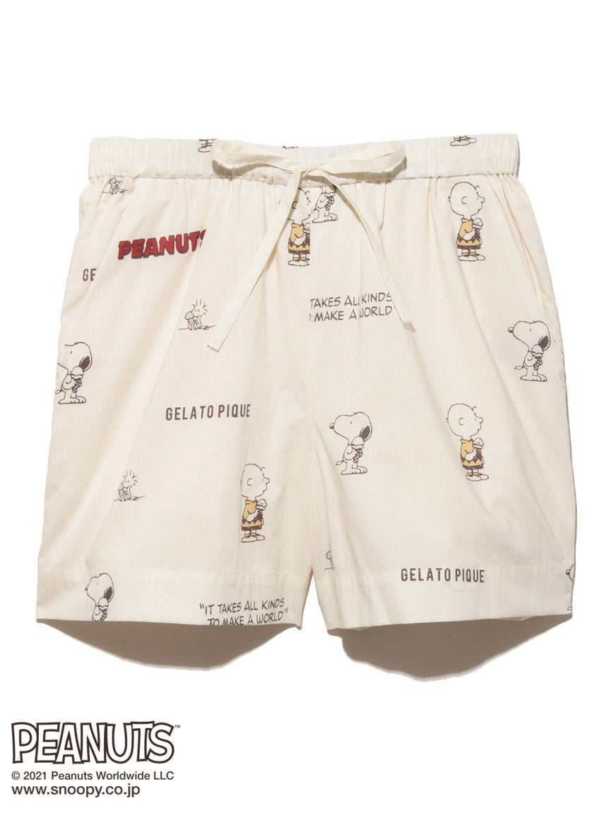 【PEANUTS】Monogram Shorts