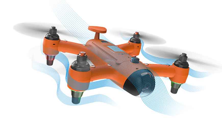 Aerodynamic Waterproof Follow Me Drone